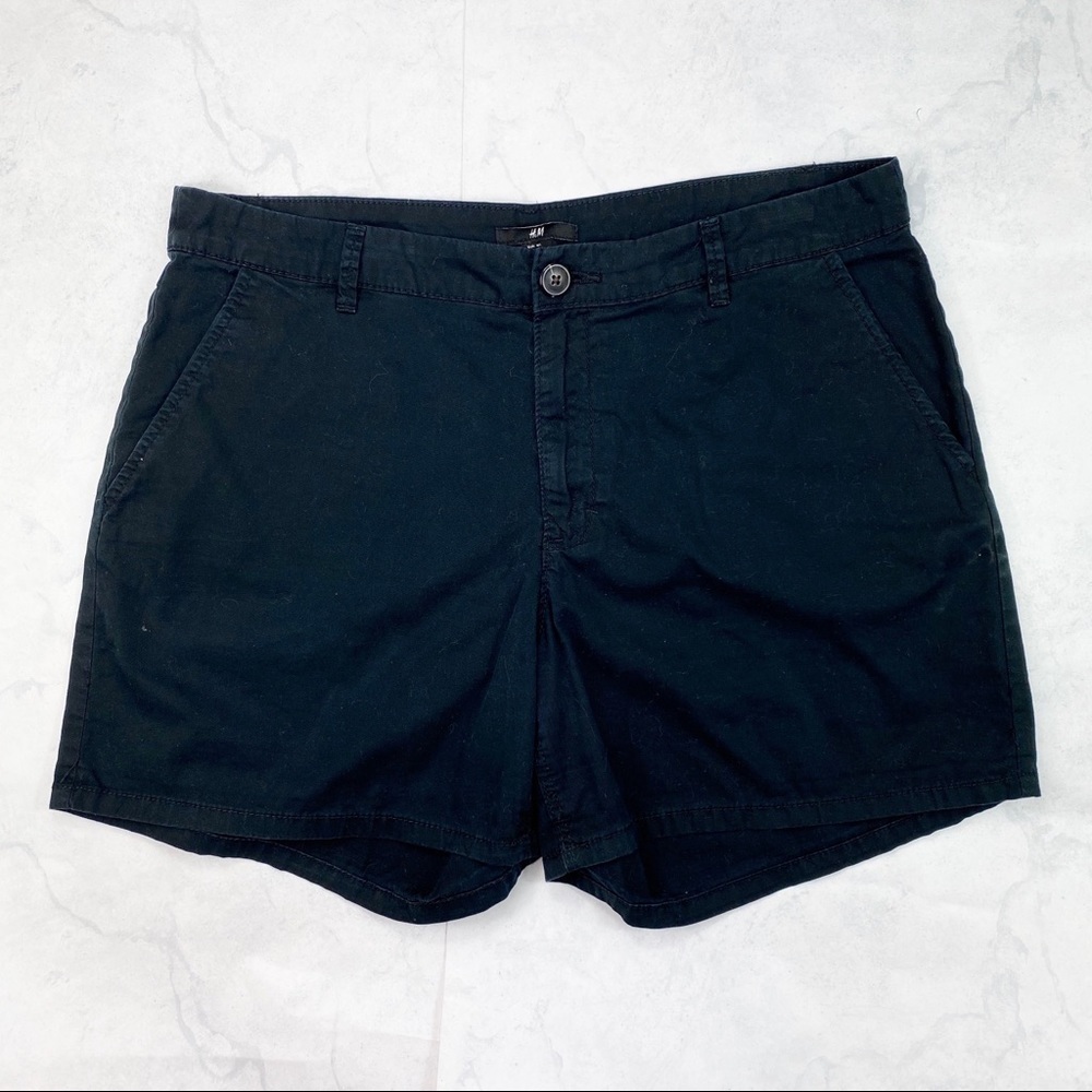 [H&M] Classic Black Summer Shorts
